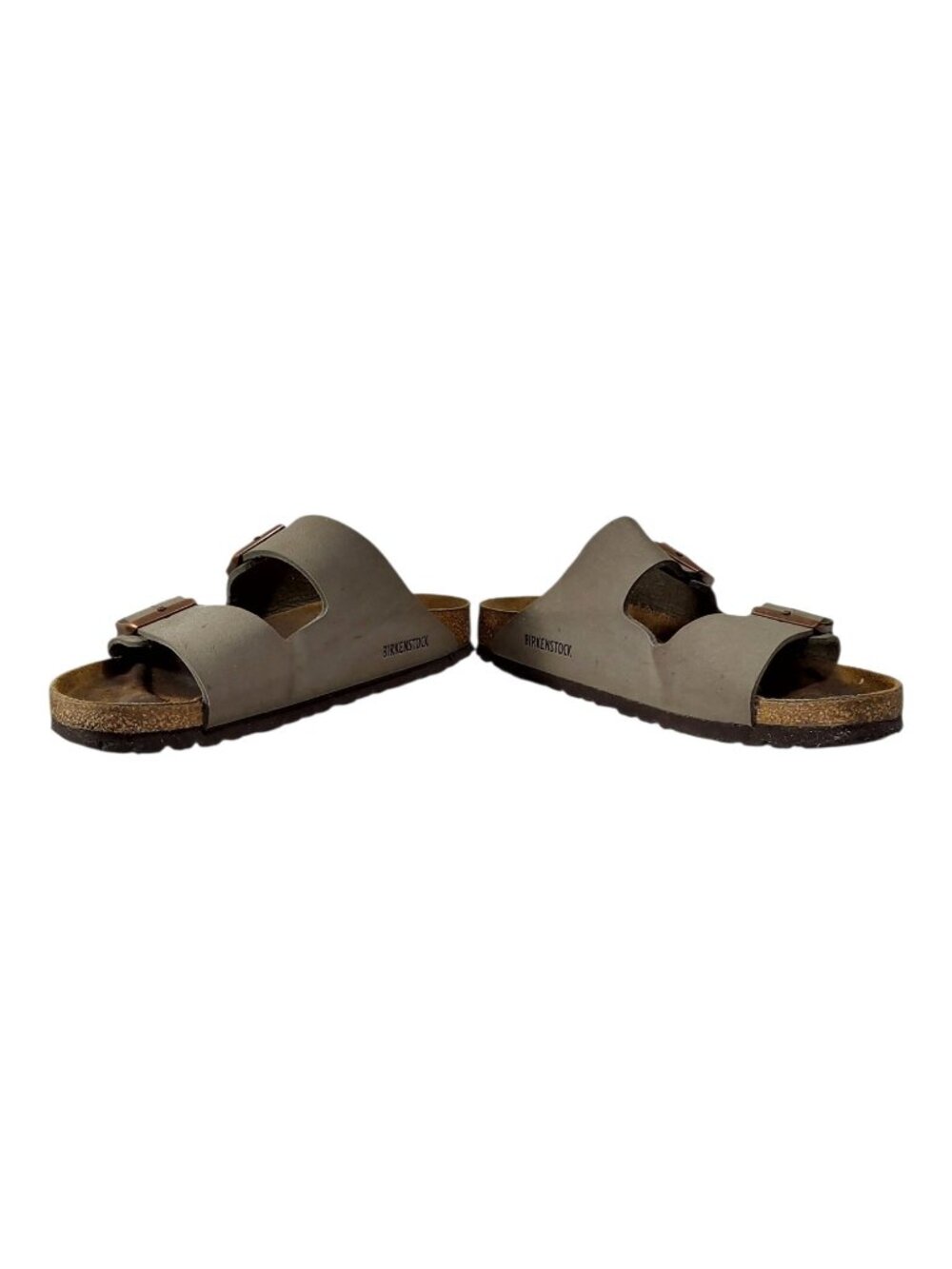 Birkenstock Arizona Birkibuc Synthetic Leather 41 Narrow (10 Women, 8 Men) - Picture 6 of 9